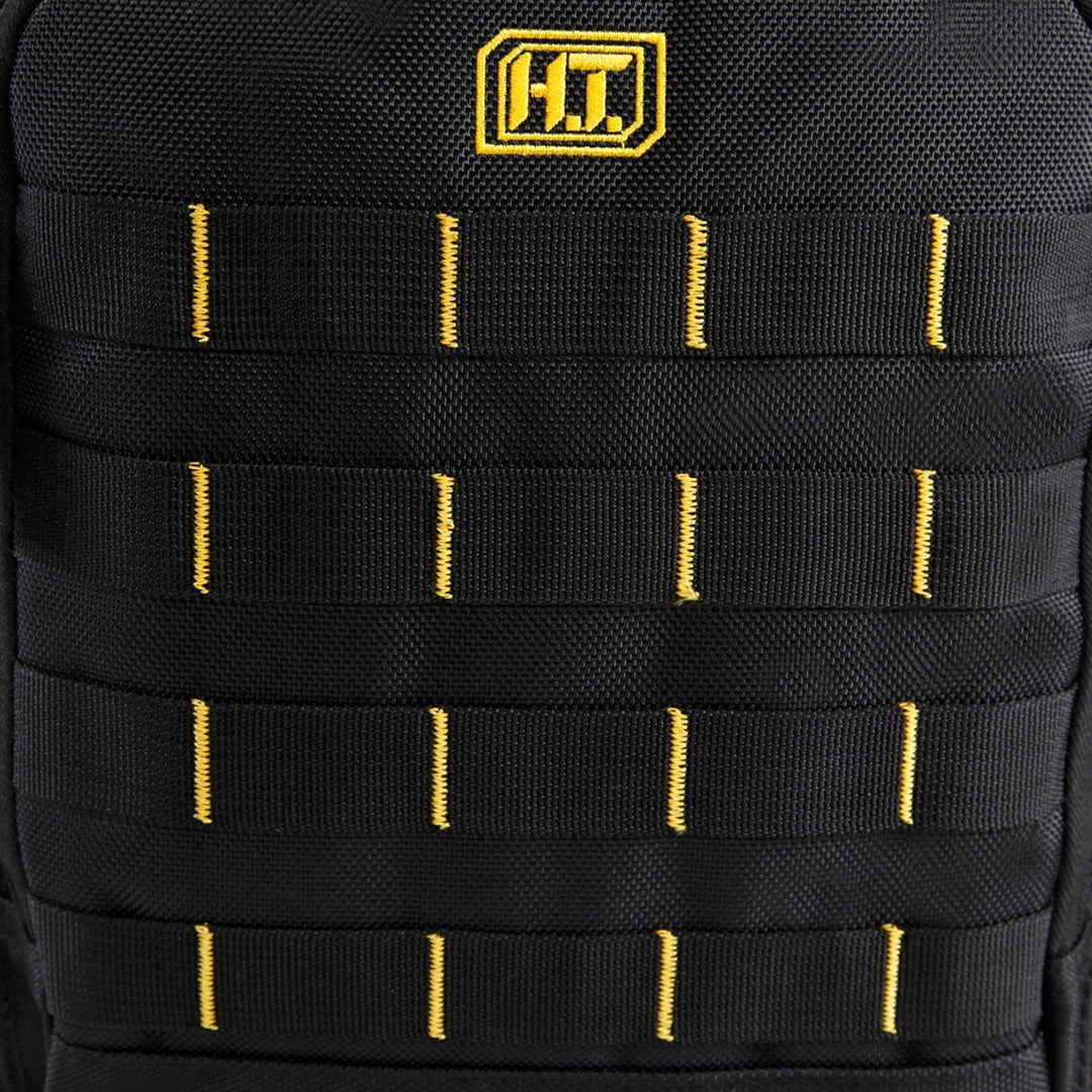 MOLLE webbing on backpack