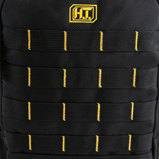 MOLLE webbing on backpack