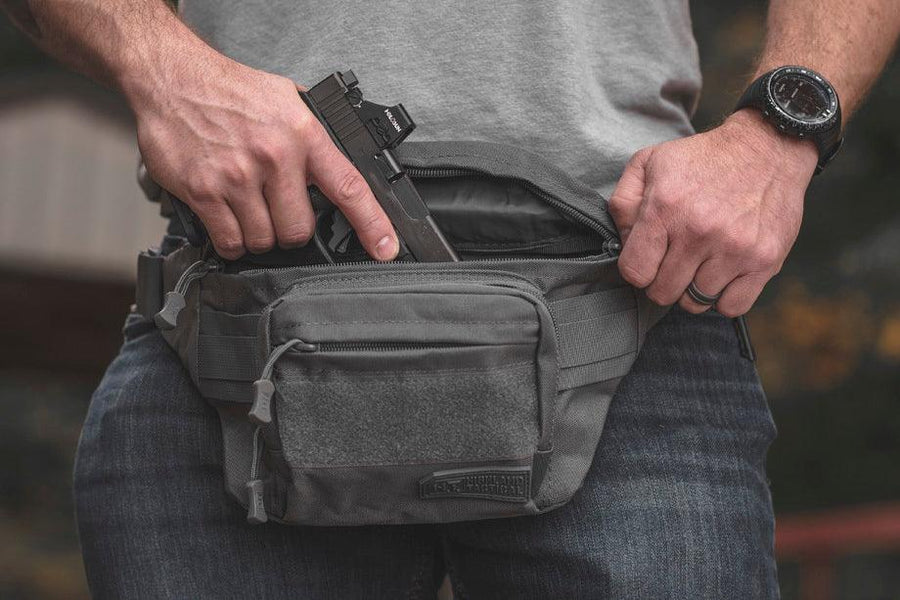 Your Guide to Concealed Carry With a Fanny Pack Highland Tactical