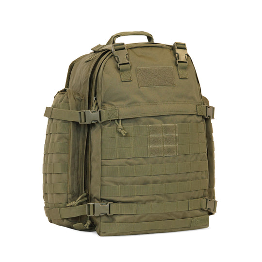Large 3 Day Backpack | Black Backpack | Black Go Bag | Hiking | Camping   #color_dark-green