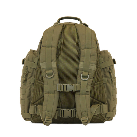 Large 3 Day Backpack | Black Backpack | Black Go Bag | Hiking | Camping   #color_dark-green