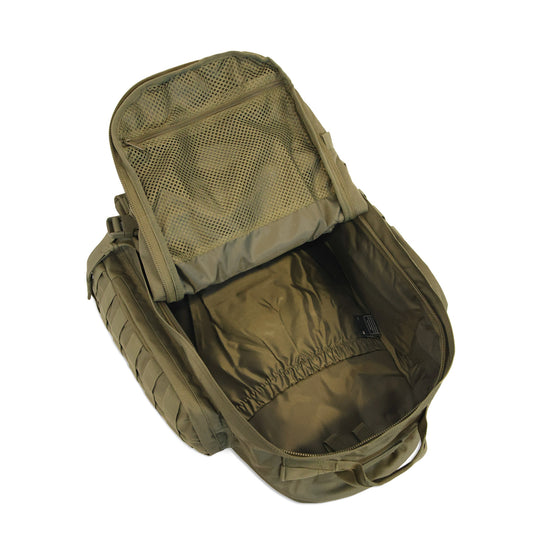 Large 3 Day Backpack | Black Backpack | Black Go Bag | Hiking | Camping   #color_dark-green