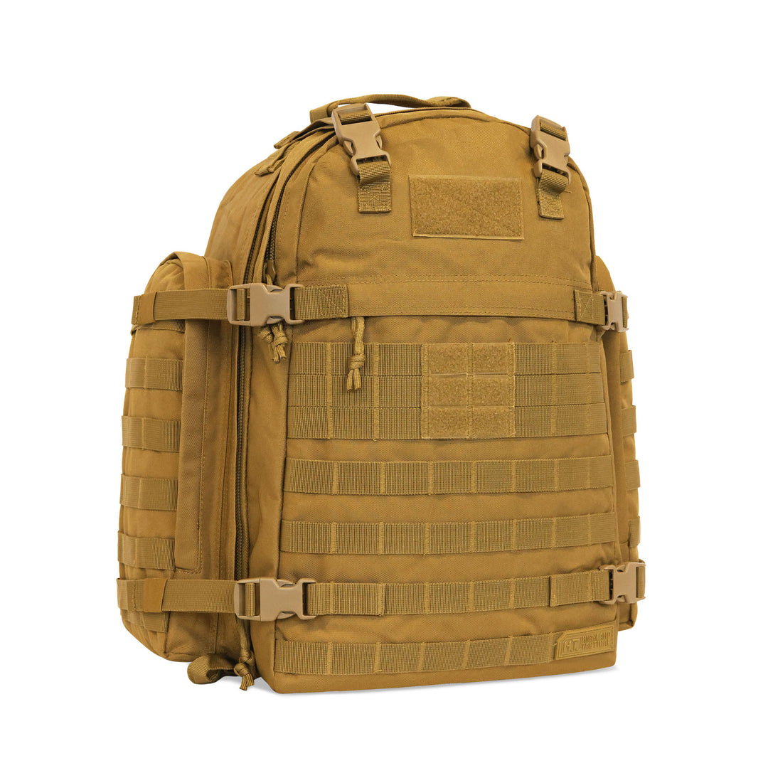 Large 3 Day Backpack | Black Backpack | Black Go Bag | Hiking | Camping   #color_dark-desert