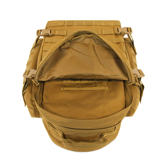 Large 3 Day Backpack | Black Backpack | Black Go Bag | Hiking | Camping   #color_dark-desert