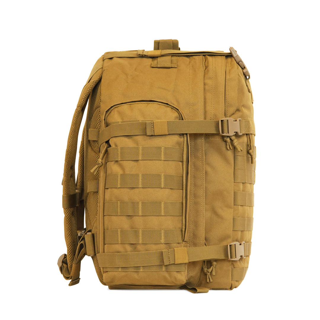 Large 3 Day Backpack | Black Backpack | Black Go Bag | Hiking | Camping   #color_dark-desert