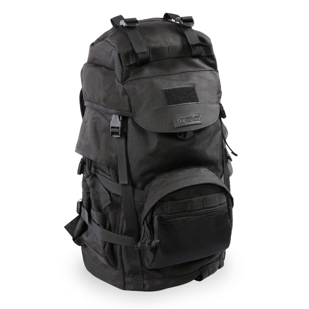 Conquer Wilderness Highland Tactical Major Black Hunting Military Backpack