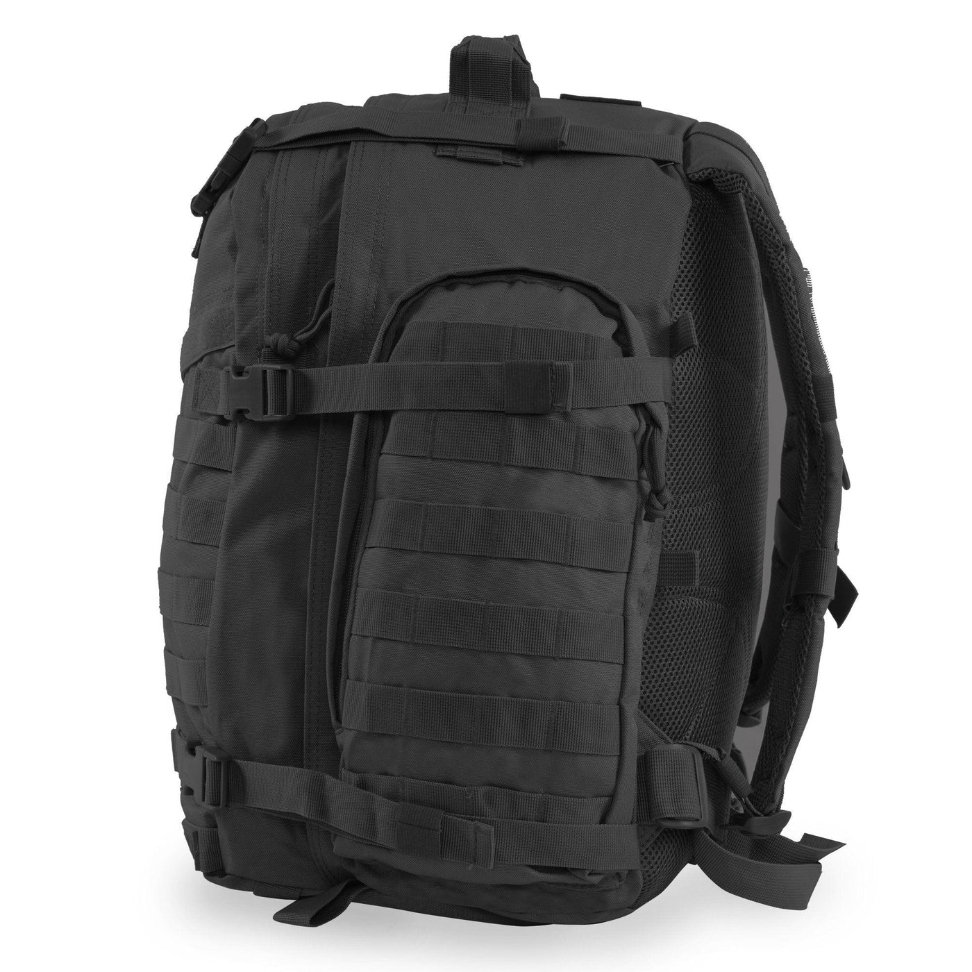 Large 3 Day Backpack | Black Backpack | Black Go Bag | Hiking | Camping   #color_black