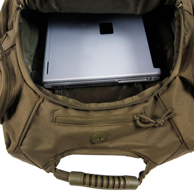 Agent Backpack Interior Main Pocket  #color_dark-green-olive-drab