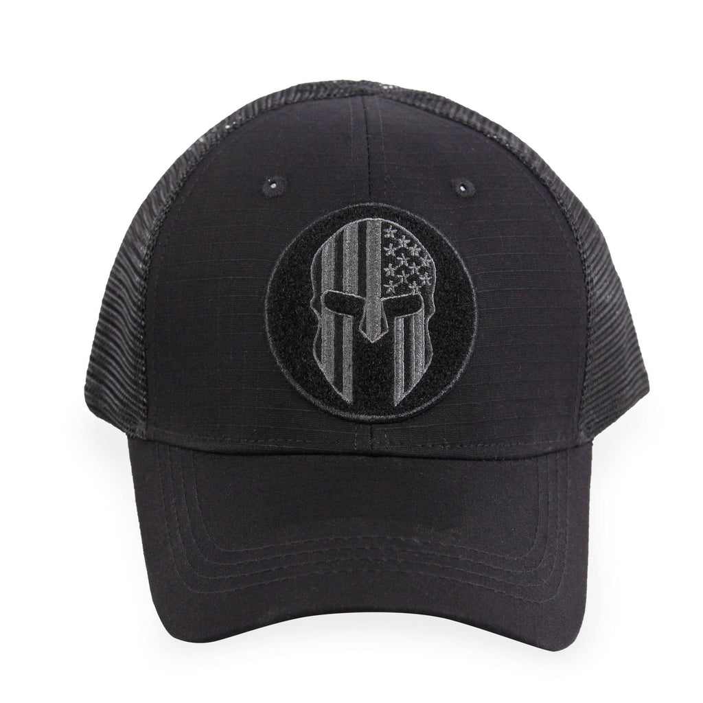 ラナ着用】Black eye patch SPRAYED MESH CAP