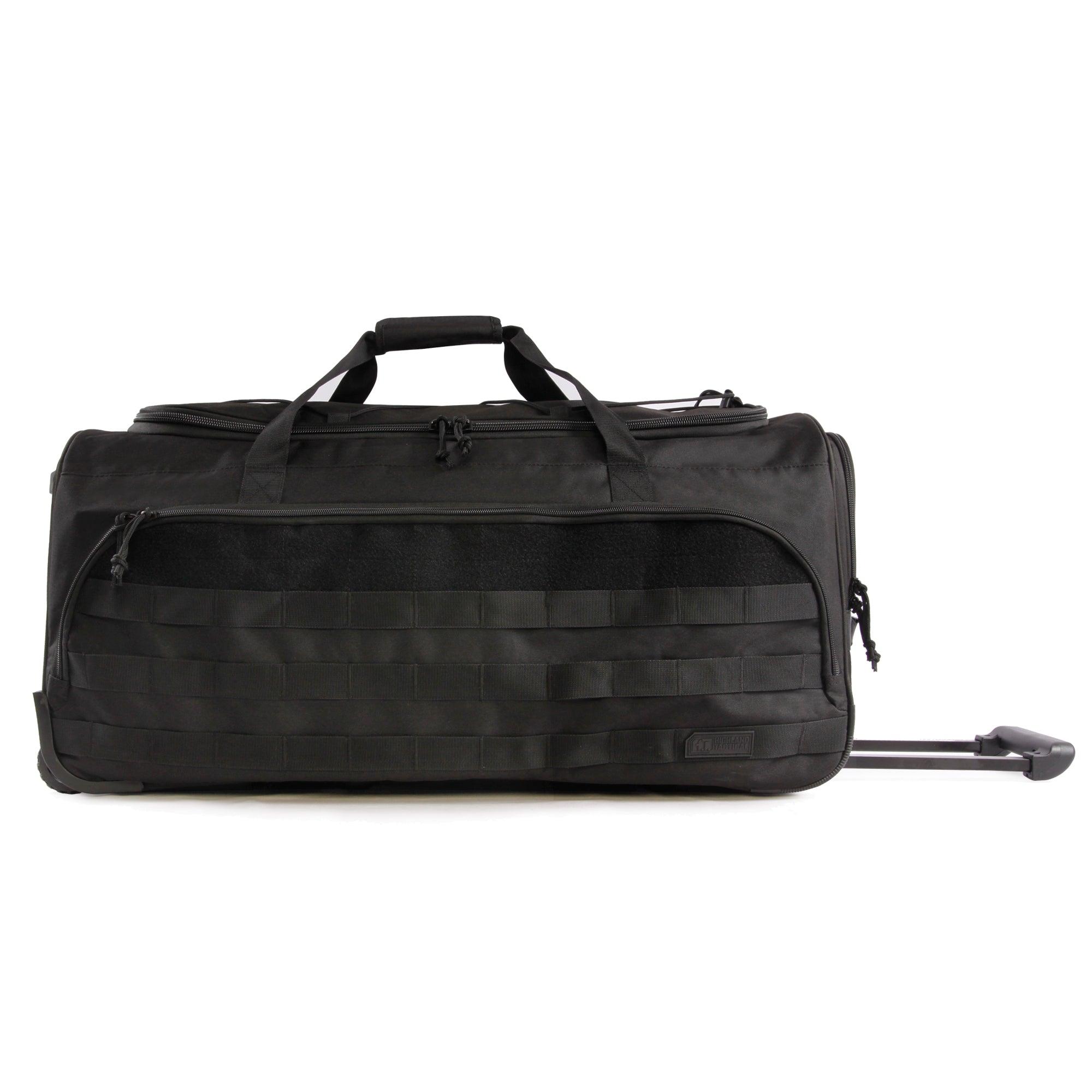 Large military duffle deals bag with wheels