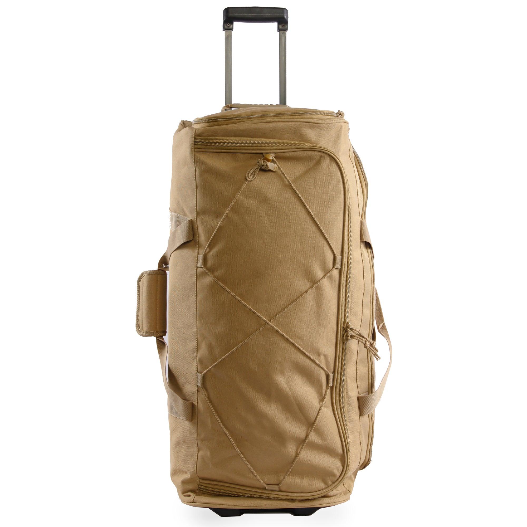 Squad Rolling Duffel Large Rolling Duffel Bag Highland Tactical