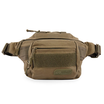 Highland Tactical Mobility Tactical Waist Pack, Size: One size, Green