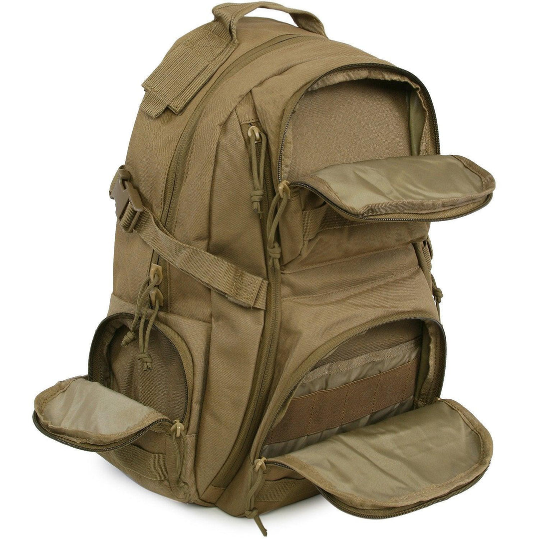 Crusher Backpack | Tactical Day Pack | Multiple Pockets | Best Day Pack | Hiking | Range |    #color_desert-coyote