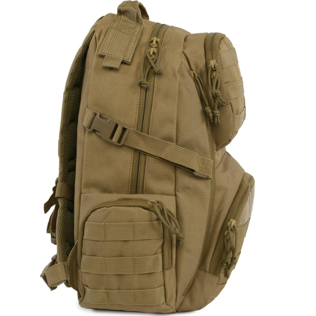 Crusher Backpack | Tactical Backpack | Multiple Pockets | Best Day Pack | Hiking | Range |    #color_desert-coyote