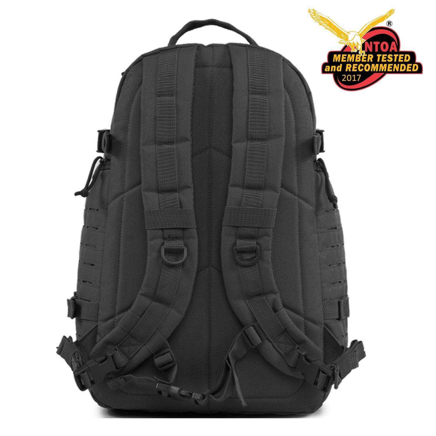 Roger Tactical Backpack Laser Cut MOLLE Tactical Bag Laptop