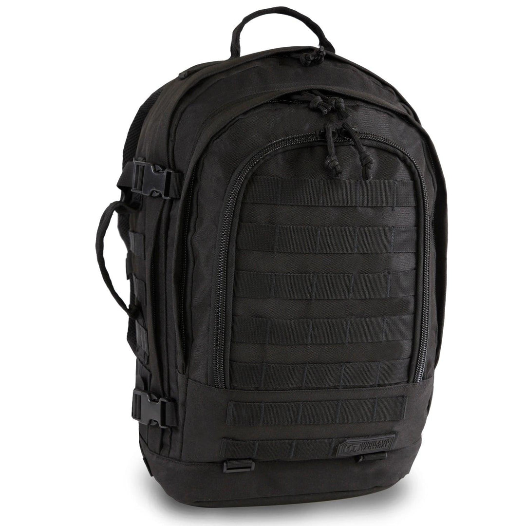 best tactical backpack laptop waterproof lunch Highland Tactical Rumble Heavy Duty Tactical Backpack (Green)